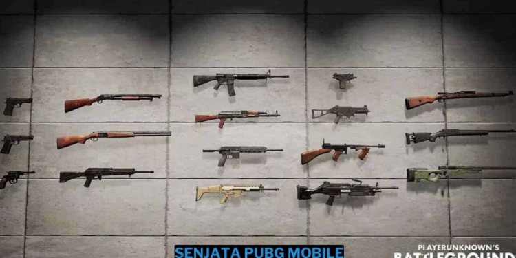 Daftar lengkap senjata pubg mobile terbaru