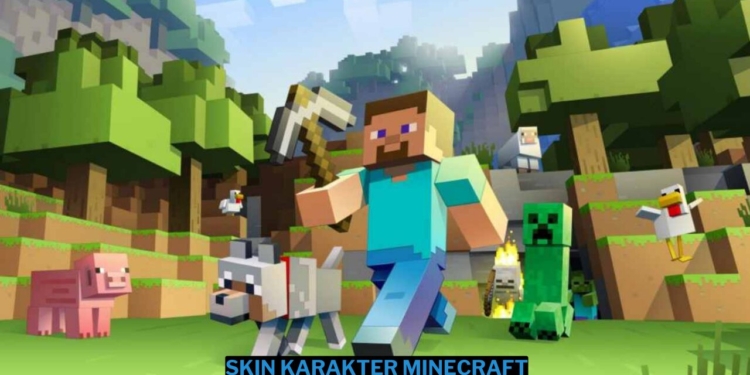 Cara mengganti skin karakter minecraft dengan mudah