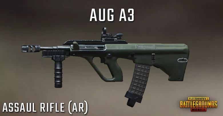 Daftar senjata assault rifle di pubg mobile lengkap aug