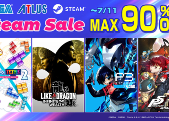 Game sega dan atlus diskon hingga 90% di steam summer sale 2024