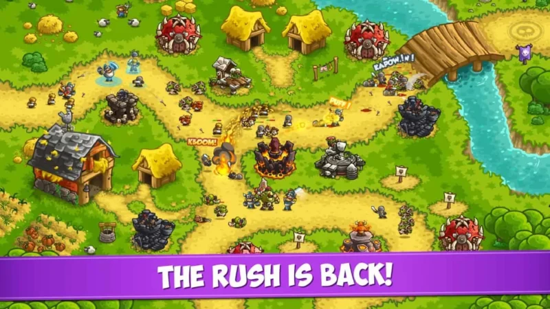 Kingdowm rush tower defense game