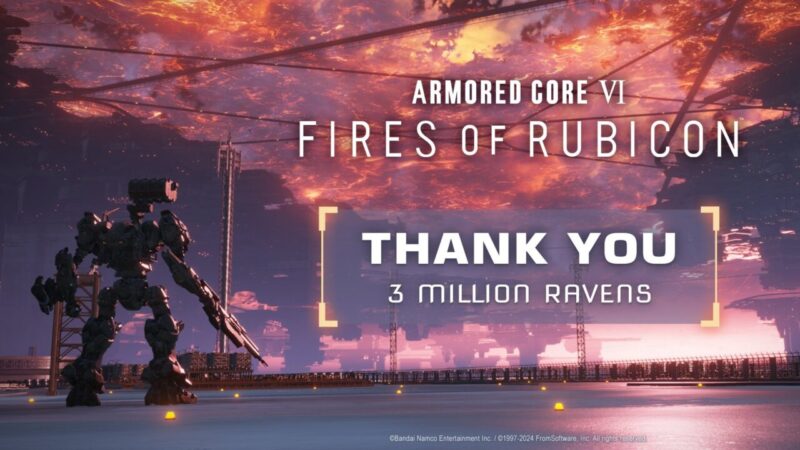 Penjualan Armored Core Vi Fires Of Rubicon Tembus 3 Juta Kopi