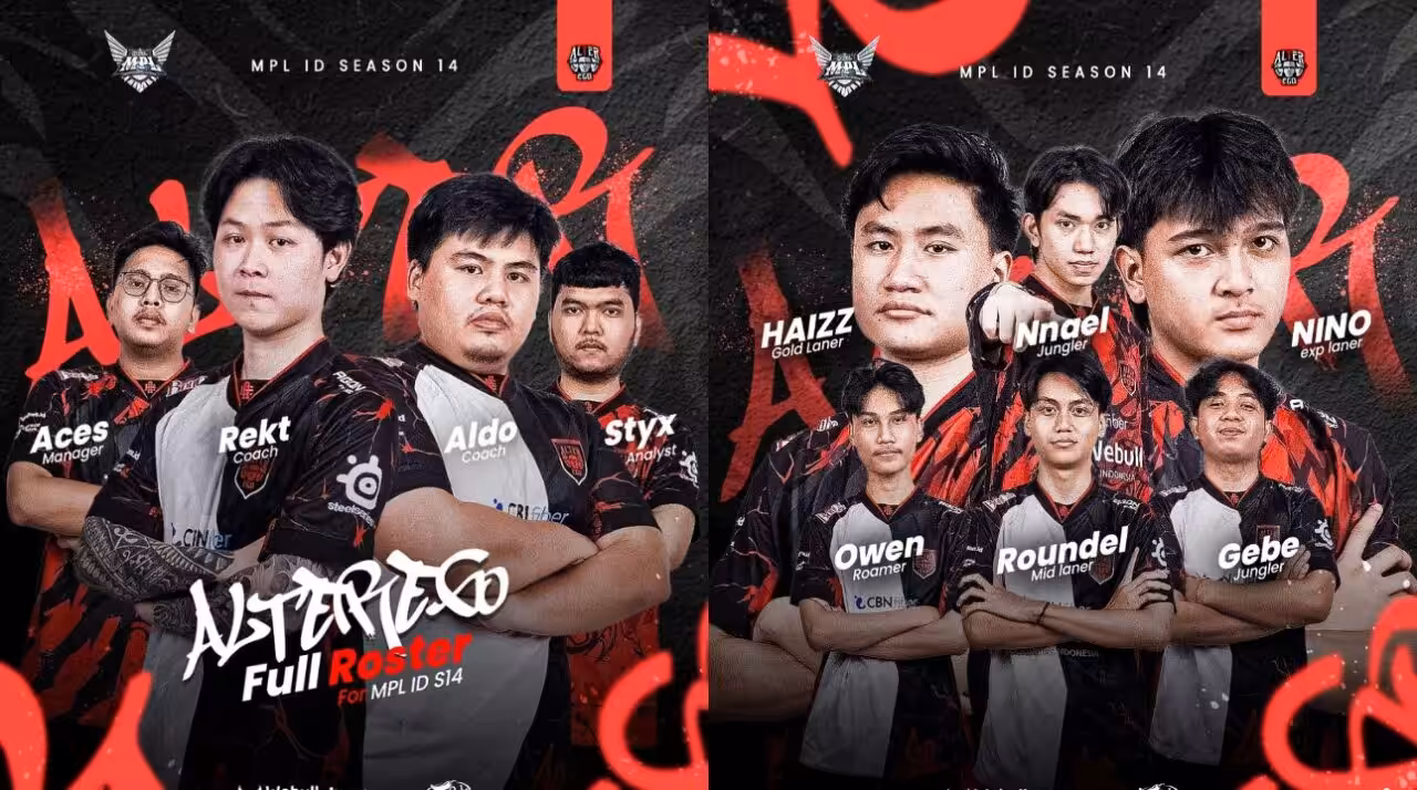 Daftar Roster Alter Ego untuk MPL ID S14