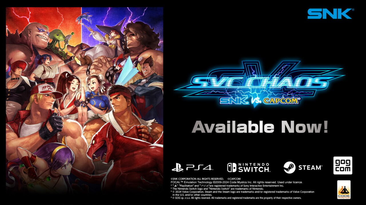 Snk vs. Capcom svc chaos siap tuju pc dan konsol