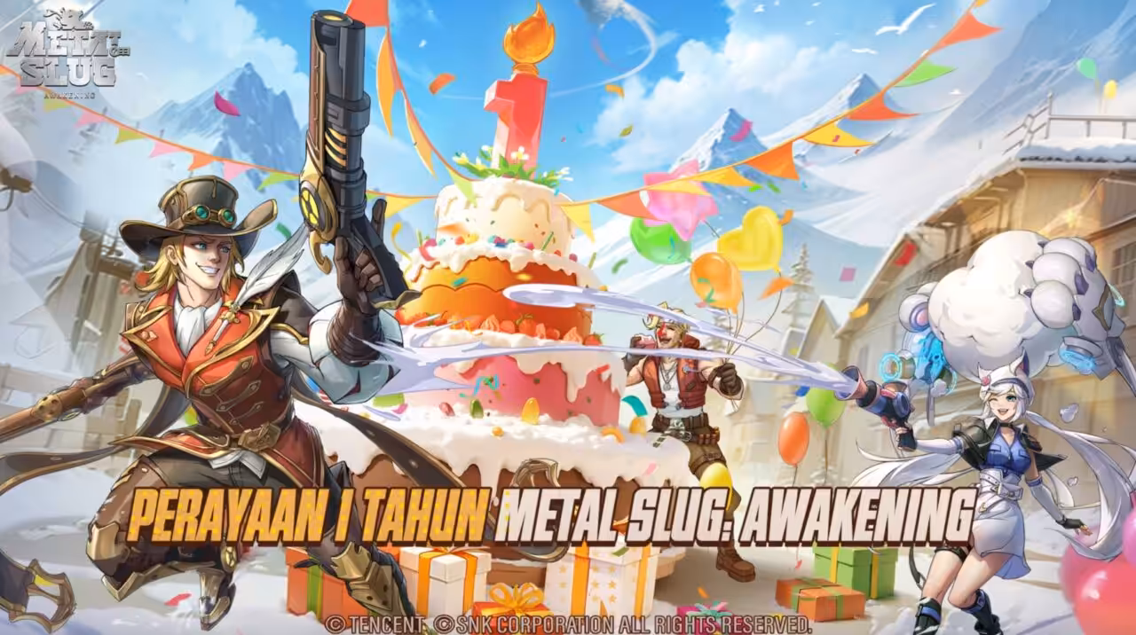 Rayakan Ulang Tahun Pertama, Metal Slug: Awakening Hadirkan Berbagai Event Menarik