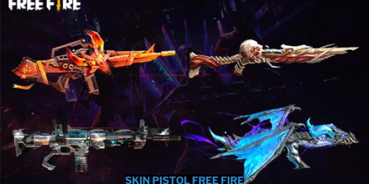 10 skin pistol free fire terbaik