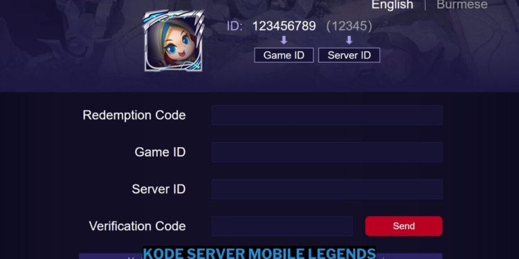 Cara melihat kode server mobile legends