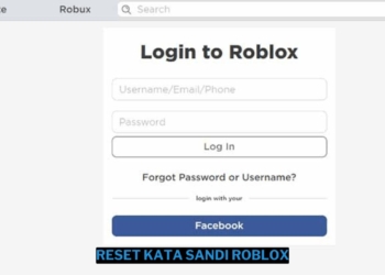 Cara reset kata sandi roblox mudah