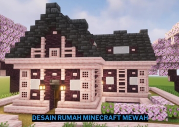 5 ide desain rumah minecraft mewah seperti istana