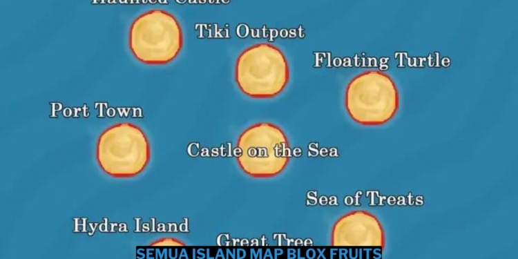 Map blox fruits: semua island dan syarat level