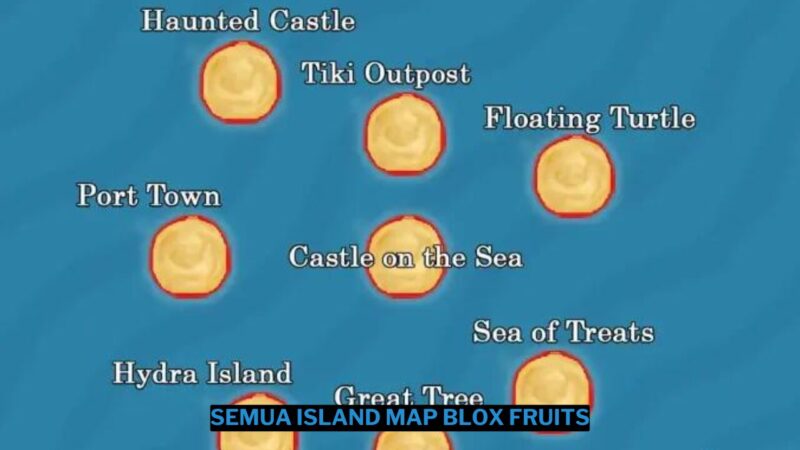 Map Blox Fruits: Semua Island dan Syarat Level