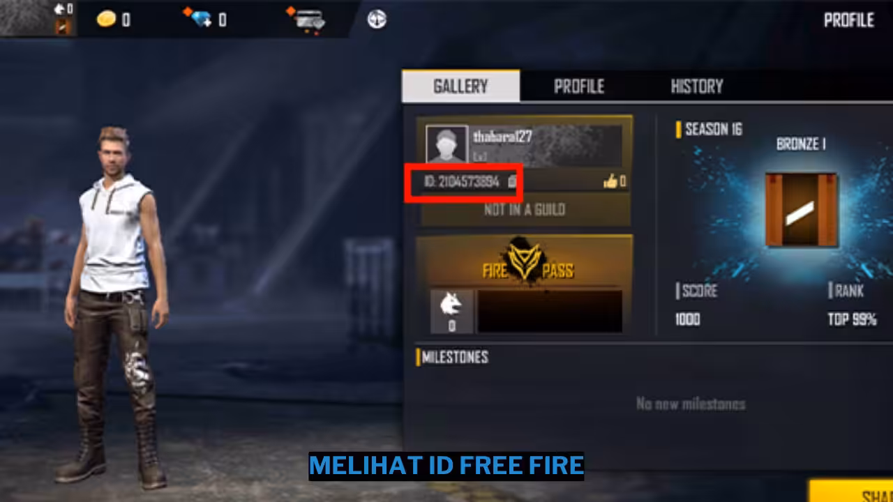 Cara Melihat ID Free Fire dengan Mudah