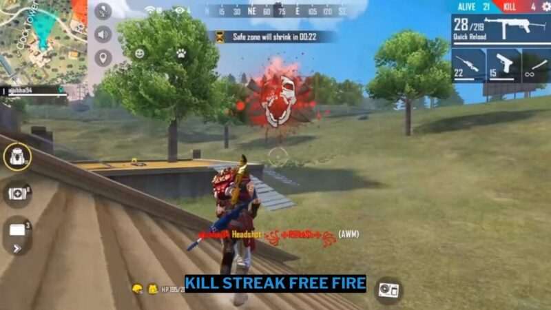 Apa Arti Kill Streak Free Fire?