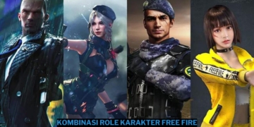 4 kombinasi role karakter free fire terkuat