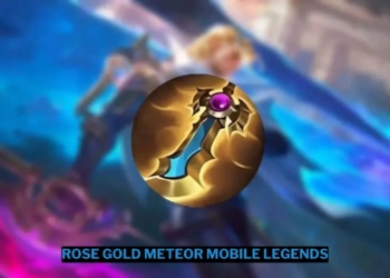 Penjelasan rose gold meteor mobile legends