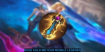 Penjelasan rose gold meteor mobile legends