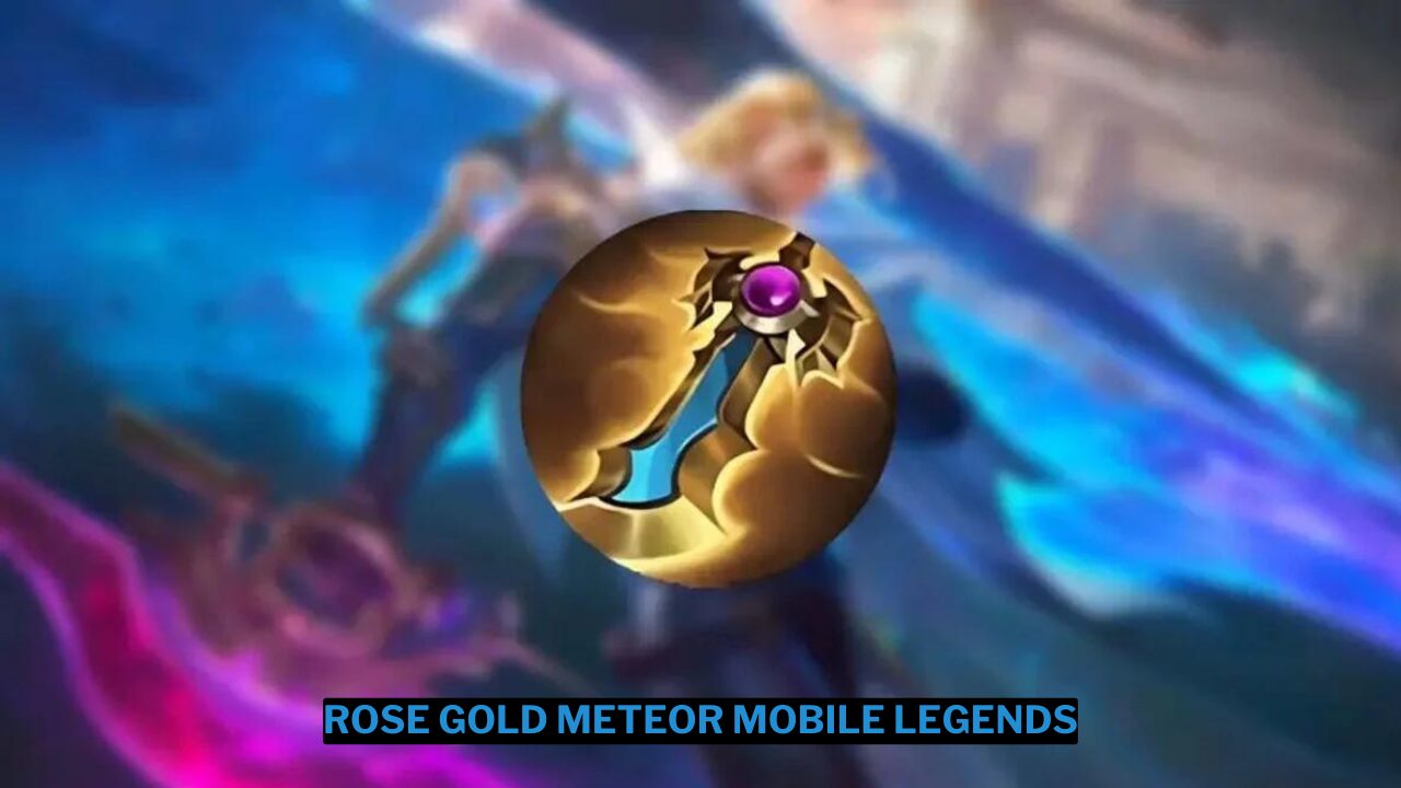 Penjelasan rose gold meteor mobile legends