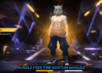 Tips mendapatkan bundle free fire kostum inosuke