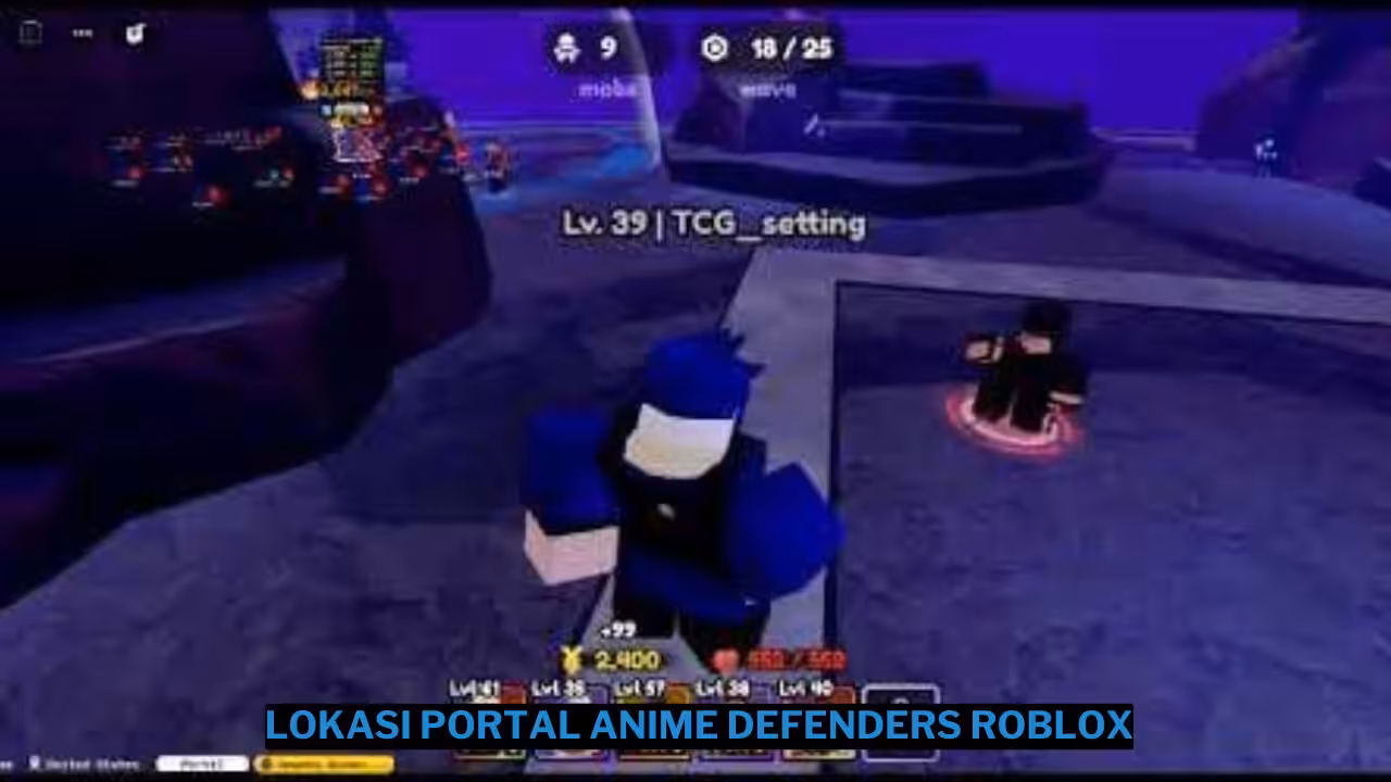Lokasi Portal Anime Defenders Roblox