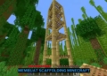 Cara membuat scaffolding di minecraft mudah