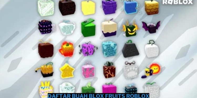 Daftar lengkap buah blox fruits roblox