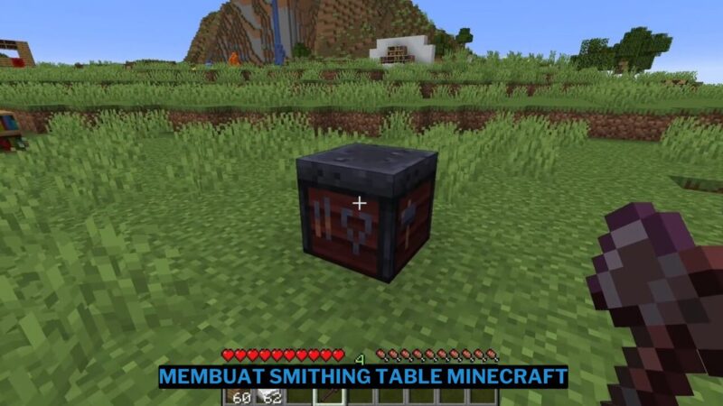 Cara Membuat Smithing Table di Minecraft