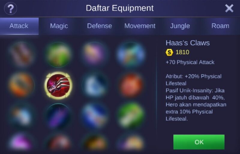 7 Item Penambah Darah Mobile Legends (ml) Terbaik