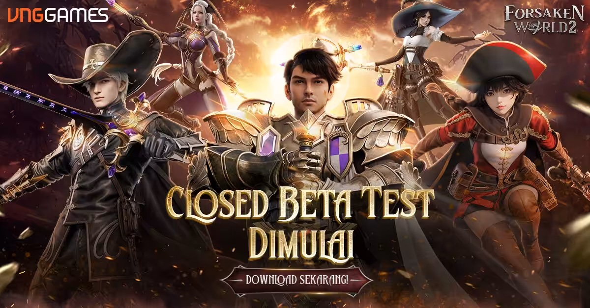 Dapatkan Hadiah Eksklusif dengan Bergabung di CBT Forsaken World 2!