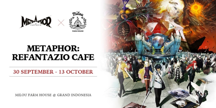 Cafe kolaborasi metaphor refantazio hadir di jakarta!