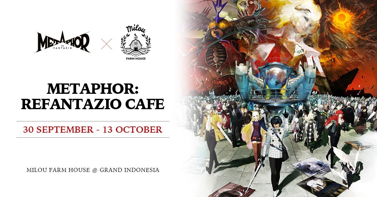 Cafe kolaborasi metaphor refantazio hadir di jakarta!