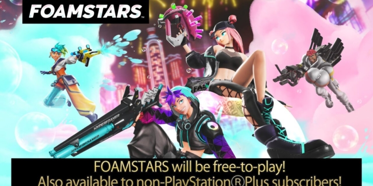 Foamstars berubah menjadi game free to play!