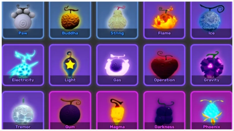 Haze Piece Fruit Tier List Roblox