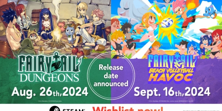 Kodansha umumkan 3 game fairy tail baru dari studio indie