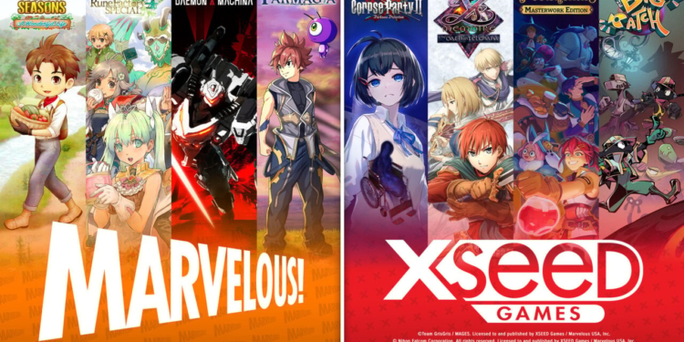 Marvelous usa dan xseed games jadi label terpisah di bawah marvelous