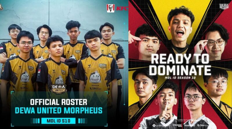 Roster Dewa Uniterd Mropheus