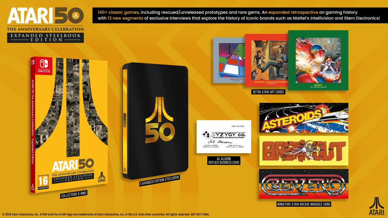 Tanggal rilis atari 50 the anniversary celebration expanded edition diumumkan