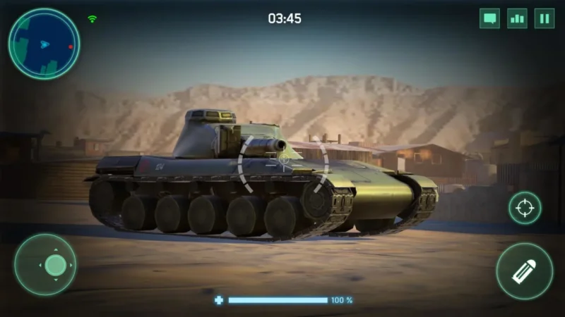 Game perang android War Machines Tank Battle