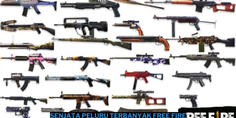 Senjata dengan kapasitas peluru terbanyak di free fire