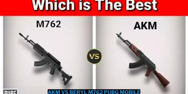 Senjata akm vs beryl m762 pubg mobile