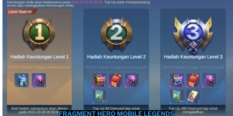 10 cara mendapatkan fragment hero mobile legends