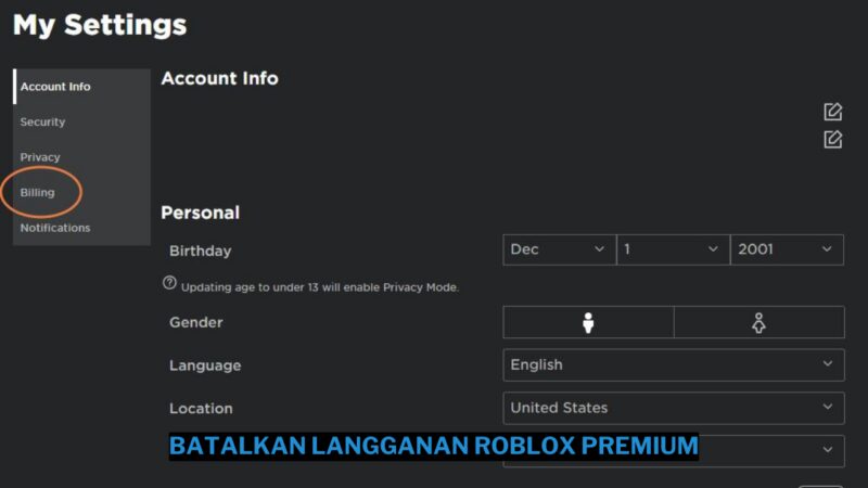 Cara Membatalkan Langganan Roblox Premium Mudah