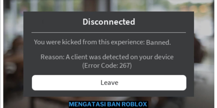 Cara mengatasi ban roblox dengan cepat