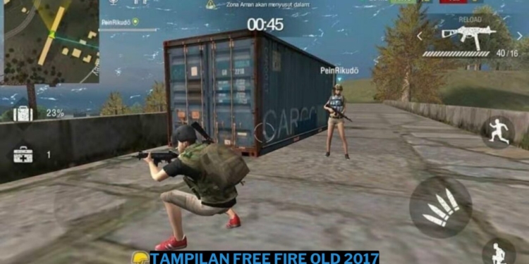 Inilah tampilan free fire (ff) old 2017