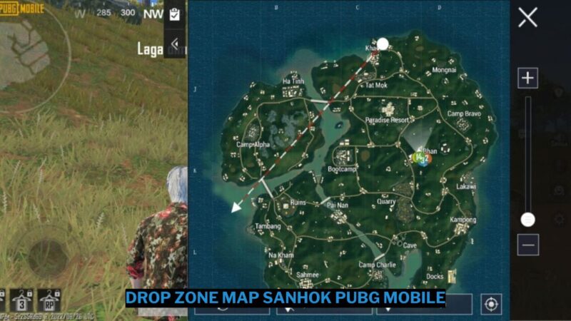 3 Drop Zone Map Sanhok PUBG Mobile Ramah Pemula