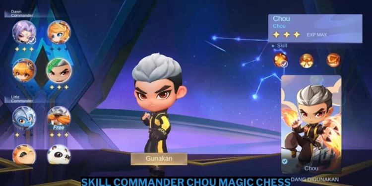 Penjelasan skill commander chou magic chess mobile legends