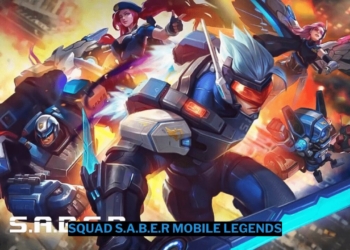 5 hero squad s. A. B. E. R mobile legends