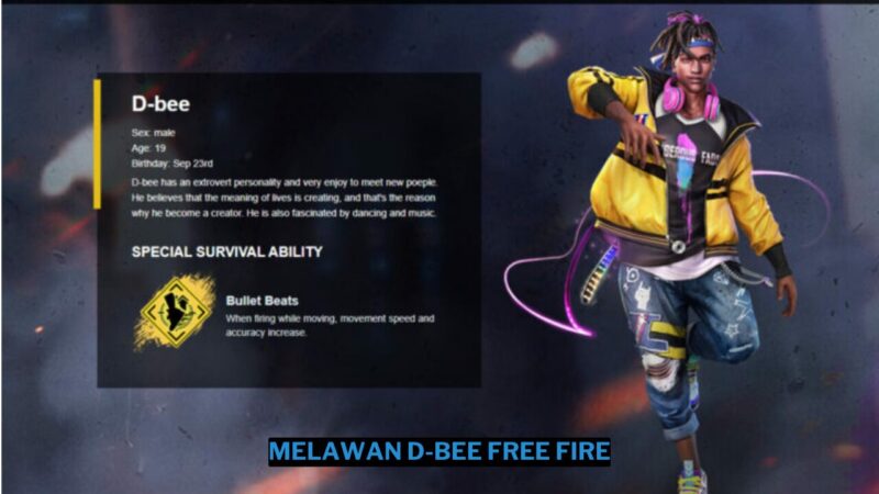 Tips Mudah Melawan Karakter D-Bee Free Fire