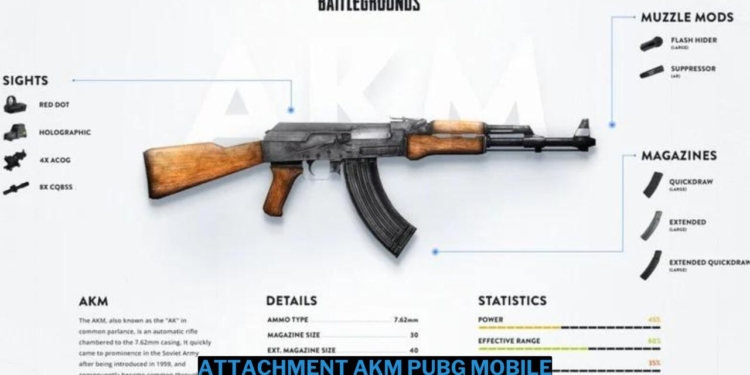 Attachment akm di pubg mobile terbaik di tahun 2024