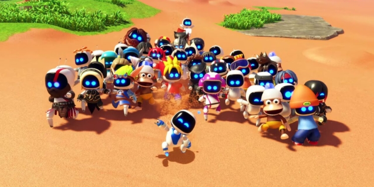 Astro bot menjadi game dengan rating tertinggi pada tahun 2024