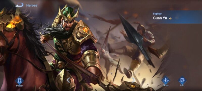 Build guan yu honor of kings